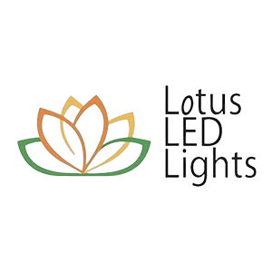 Logo lotus led lights